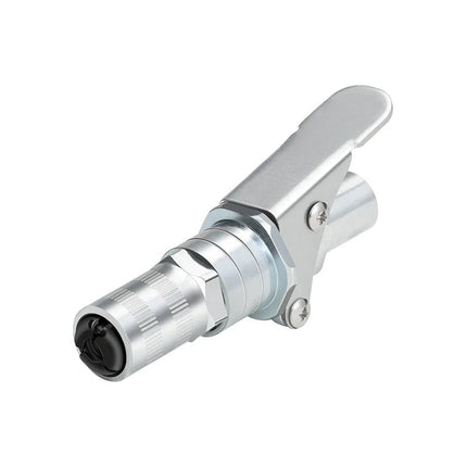 Grease Gun Coupler, Locking Grease Coupler for Zerk Fittings, Grease Gun Tip for 1/8 NPT, Mechanic Tools for Garage