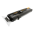 2 in 1 Scraper Utility Knife with 5 Blades, Box Cutter, Paint Scraper Tool, Razor Blade Scraper with Paint Can Opener