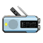 Emergency Weather Radio, Solar Hand Crank Radio with Power Bank – image 9