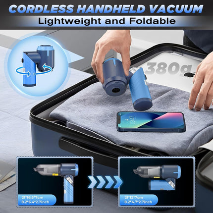 Mini Car Vacuum with HEPA Filter – image 13