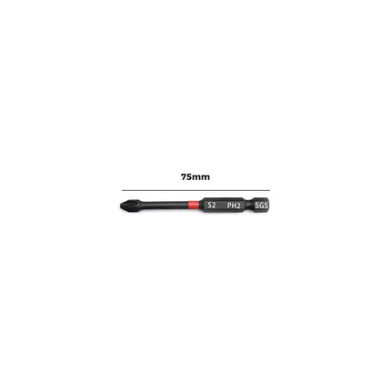 Impact Driver Bits PH2, Magnetic Phillips Screwdriver Bits 10 Pack – image 16