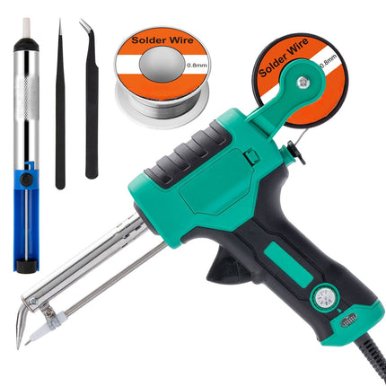Adjustable Temperature Soldering Iron Kit, Soldering Gun with Power Switch, Solder Kit for Electronics Repair – image 14