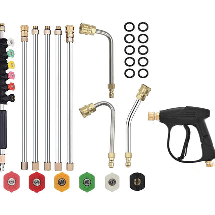 Pressure Washer Extension Wand Set with Pressure Washer Nozzles, Gutter Cleaning Tool – image 9