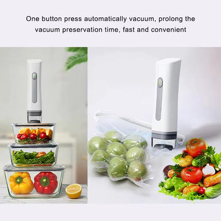 Vacuum Sealer with Bags, 30 Reusable Vacuum Seal Bags for Food Storage – image 9