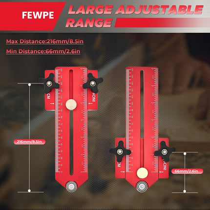 Woodworking Jigs, Table Saw Thin Rip Jig with Telescopic Aluminum Guide – image 5