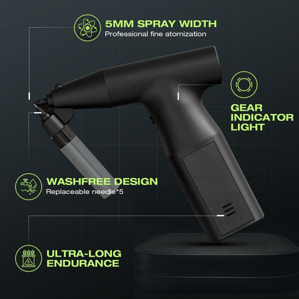 Paint Sprayer Gun Cordless, Electric Spray Gun for Painting Walls