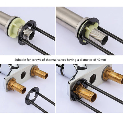 Compact Wrench for Tight Spaces, Four Jaw Hex Wrench – image 4