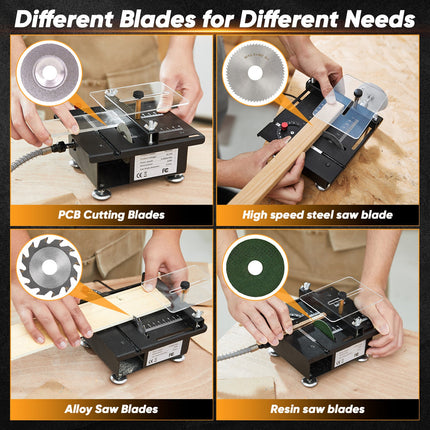 Circular Saw Blades for Mini Table Saw, Power Tool Accessories for Wood and PCB – image 5