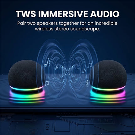 Magnetic Bluetooth Speaker with Phone Stand, Portable Speaker for Indoor and Outdoor – image 6