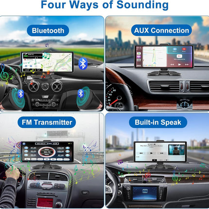Dash Cam with Wireless CarPlay and Android Auto, CarPlay Screen – image 9