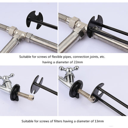 Compact Wrench for Tight Spaces, Alloy Steel Bolt Wrench for Screws and Nuts – image 5