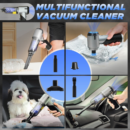 Cordless Vacuum Cleaner for Car 3 in 1, Mini Car Vacuum with HEPA Filter – image 10