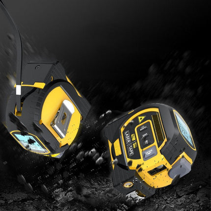 Laser Tape Measure 3 in 1, Laser Measuring Tool with Tape Measure and Cross Line Laser Level – image 7