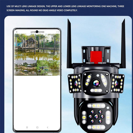 Wireless Security Cameras Outdoor, WiFi Outdoor Camera for Farm