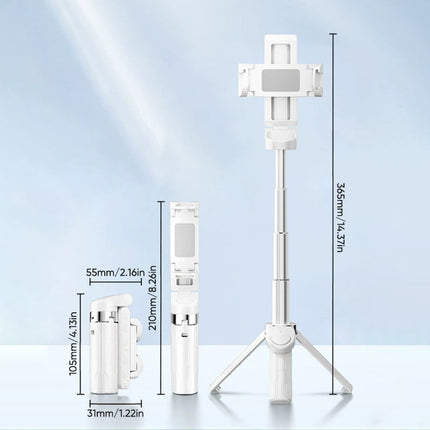 Bluetooth Selfie Stick Tripod with Remote, Phone Tripod Stand for Travel – image 10