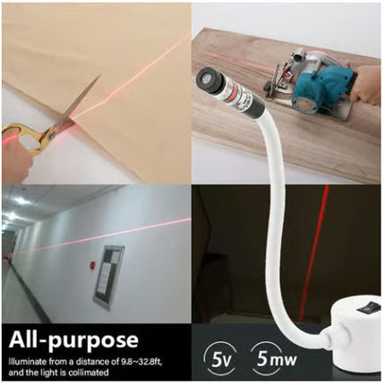 Sewing Machine Lights with Laser Guide, Magnetic Seam Guide for Sewing Machine