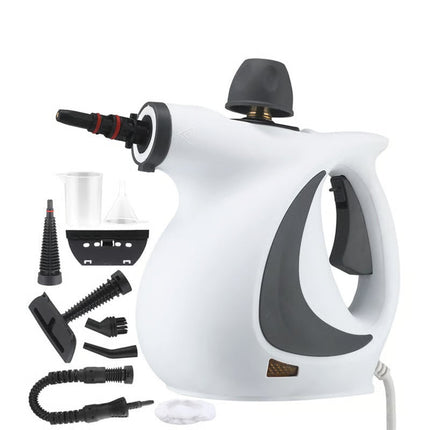 Handheld Steam Cleaner with 8 Accessories, Chemical Free Steam Cleaner for Home, Portable Steam Cleaner for Car Seats