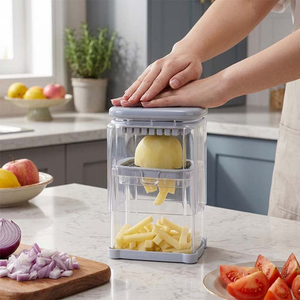 Vegetable Slicer Cutter, Vegetable Chopper with Interchangeable Blades – image 14