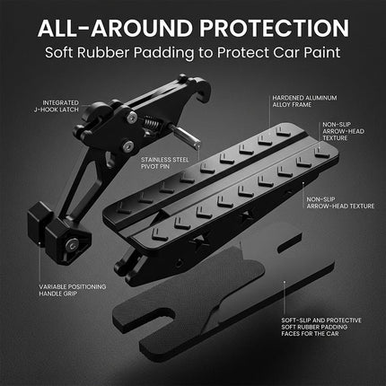 Foldable Door Latch Step for Roof Access – image 11