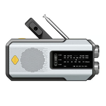 Emergency Weather Radio, AM FM Radio with LED Flashlight and Reading Light – image 10