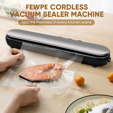 Vacuum Sealer Machine with Bag Cutter, Food Vacuum Sealer for Meat – image 7