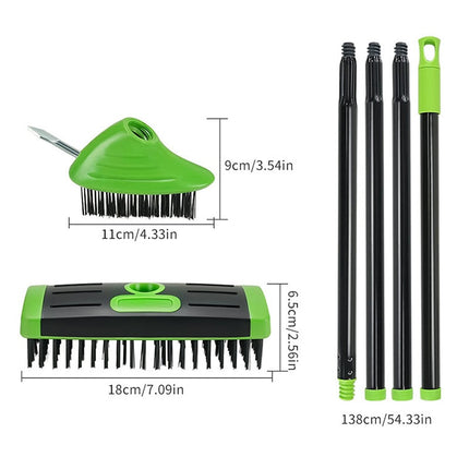 Steel Wire Brush Set, 3 in 1 Weed Brush and Weed Puller Tool – image 11