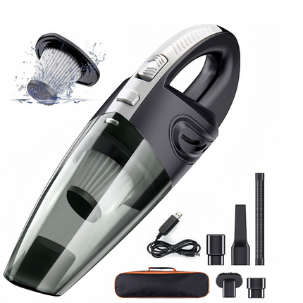 Cordless Handheld Vacuum Cleaner, Mini Car Vacuum with HEPA Filter and 5 Attachments, Portable Cordless Vacuum for Home