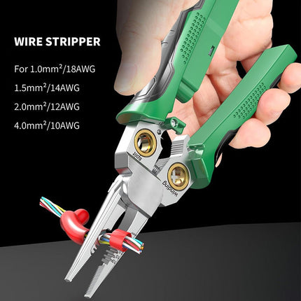 Wire Stripper Pliers with Voltage Tester, Electrician Tools – image 4