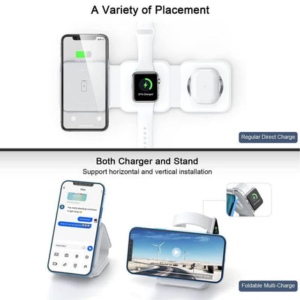 Magnetic Wireless Charger Foldable, Magnetic Phone Charger for Travel and Plane – image 6