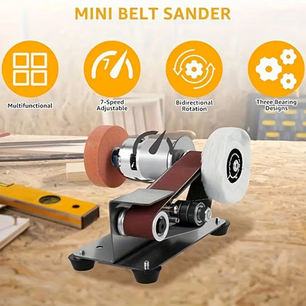 Mini Belt Sander, Bench Grinder – image 4