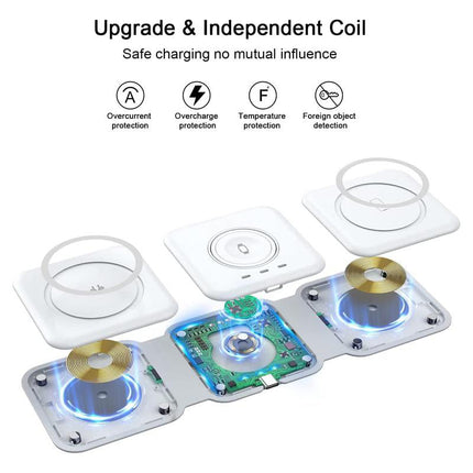 Magnetic Wireless Charger Foldable – image 4