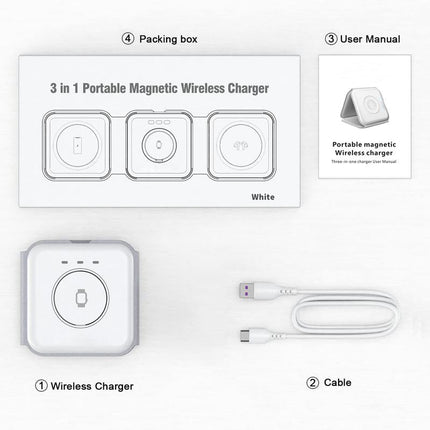Magnetic Wireless Charger Foldable, Wireless Charging Pad – image 5