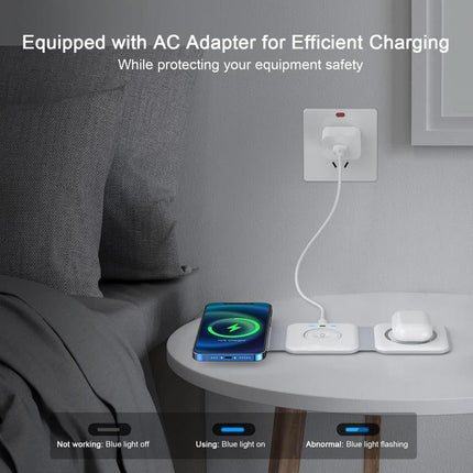 Magnetic Wireless Charger Foldable, Wireless Charging Pad – image 8