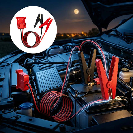 Car Jumper Cables with Power Tool Battery Adapter, Jump Start Cables – image 9