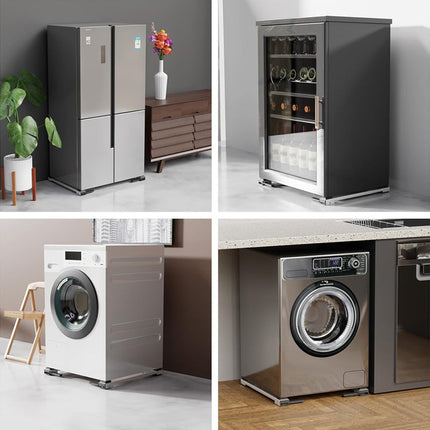 Washer Dryer Stand with Wheels, Fridge Stand and Appliance Rollers for Laundry Room – image 9