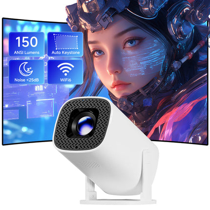 Portable Projector with WiFi 6 and Bluetooth, Smart Mini Projector with Auto Keystone – image 10