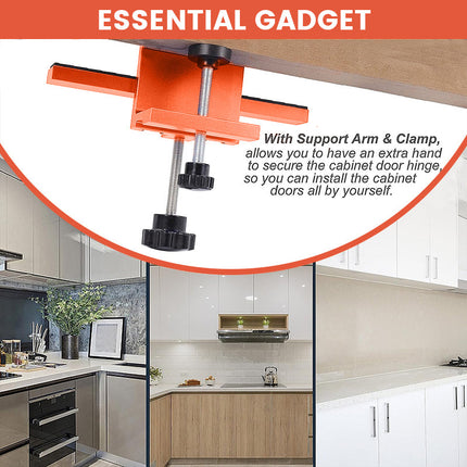 Cabinet Door Mounting Jig, Cabinet Installation Tools for Frameless Cabinets – image 8