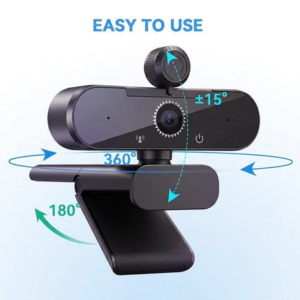 Ultra HD 4K Webcam with Microphone, Computer Camera – image 12