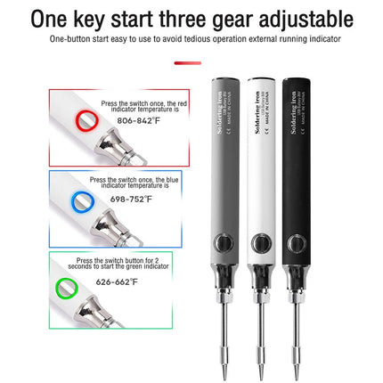 Cordless Soldering Iron for Electronics, Portable Soldering Iron Kit – image 4