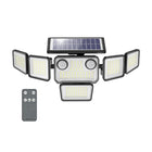 Outdoor Solar Lights, Motion Sensor Flood Lights with Adjustable Heads, Motion Activated Light, Solar Outdoor Lighting for