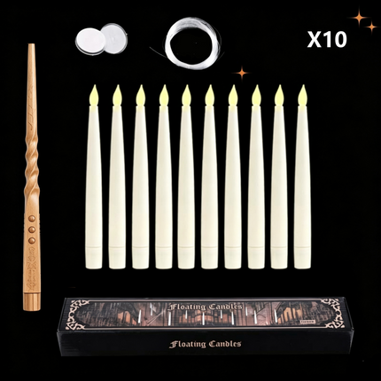 Flameless Taper Candles, Battery Operated Candles for Halloween Decorations – image 11