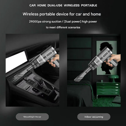 Portable Handheld Car Vacuum Cleaner, Handheld Vacuum with Air Duster and Air Pump – image 9