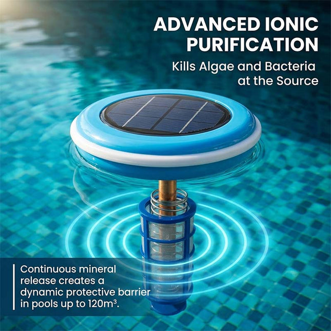 Solar Powered Pool Ionizer, Floating Pool Copper Ionizer for Algae Control, Swimming Pool Supplies_01