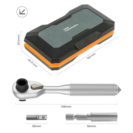 Screwdriver Set Ratchet Wrench 42 in 1, Hand Tools Kit for Home Repair – image 11