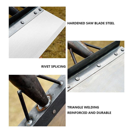 Garden Shovel Head, Crack Weeder Tool – image 7