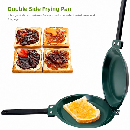 Double Sided Frying Pan, Flip Jack Breakfast Skillet – image 6