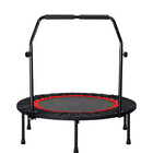 Rebounder Trampoline, Foldable Mini Trampoline for Adults, Indoor Trampoline for Low Impact Cardio, Home Gym Equipment