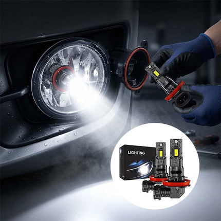 LED Headlight Bulbs 2 Pack, Headlight Bulb Replacement with Cooling Fan – image 11