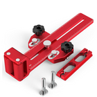 Woodworking Jig for Table Saw, Thin Rip Jig with Rollers and Miter Clamp, Table Saw Accessories for Strip Cutting