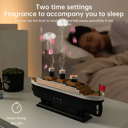 Essential Oil Diffuser, Cool Mist Humidifier with 7 Color Night Light – image 12